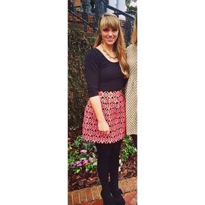 Black 3/4 length sleeve top